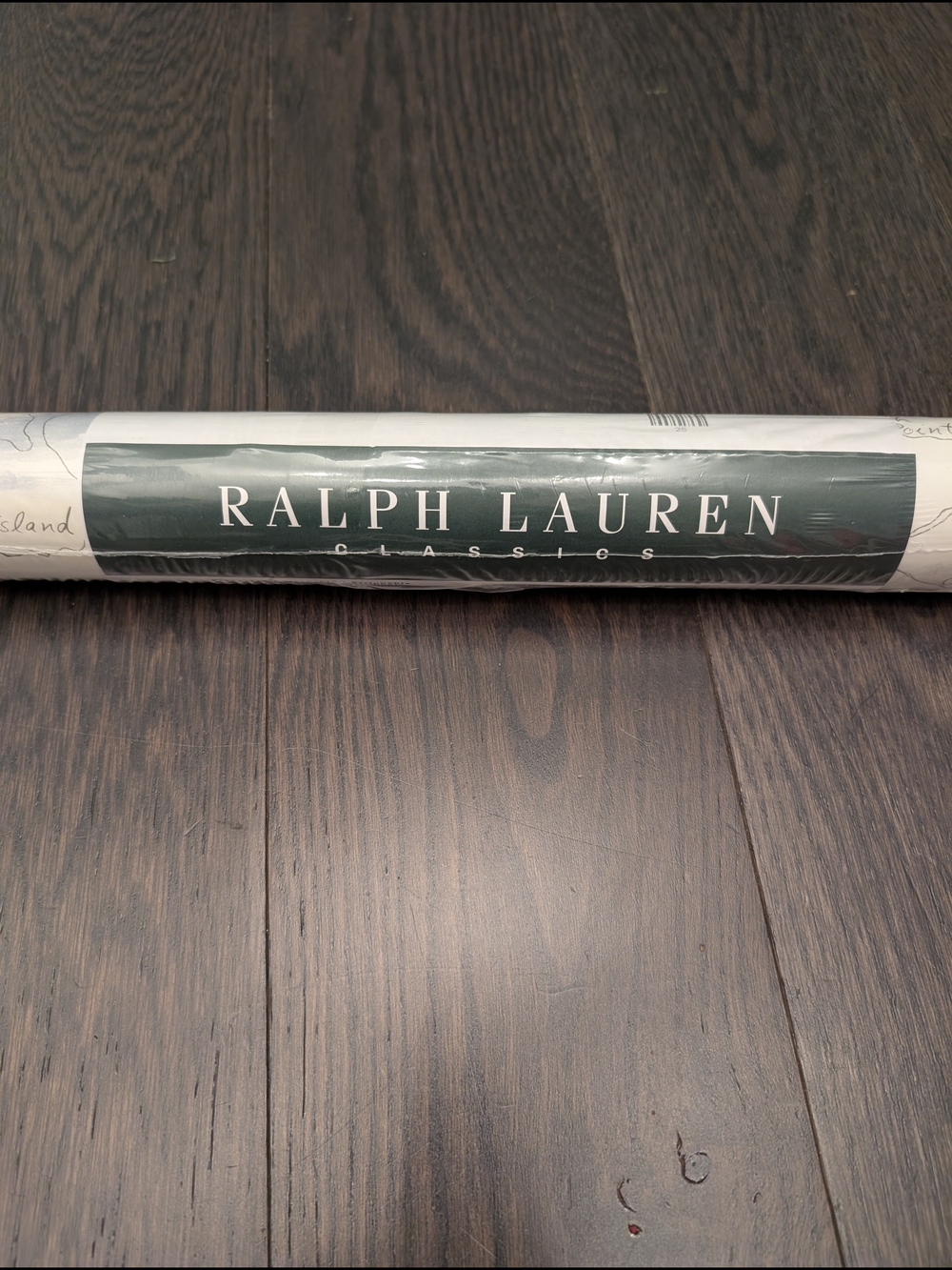 Vintage Ralph Lauren Classics Nantucket Coastal Map Wallpaper LCW22205W Sealed